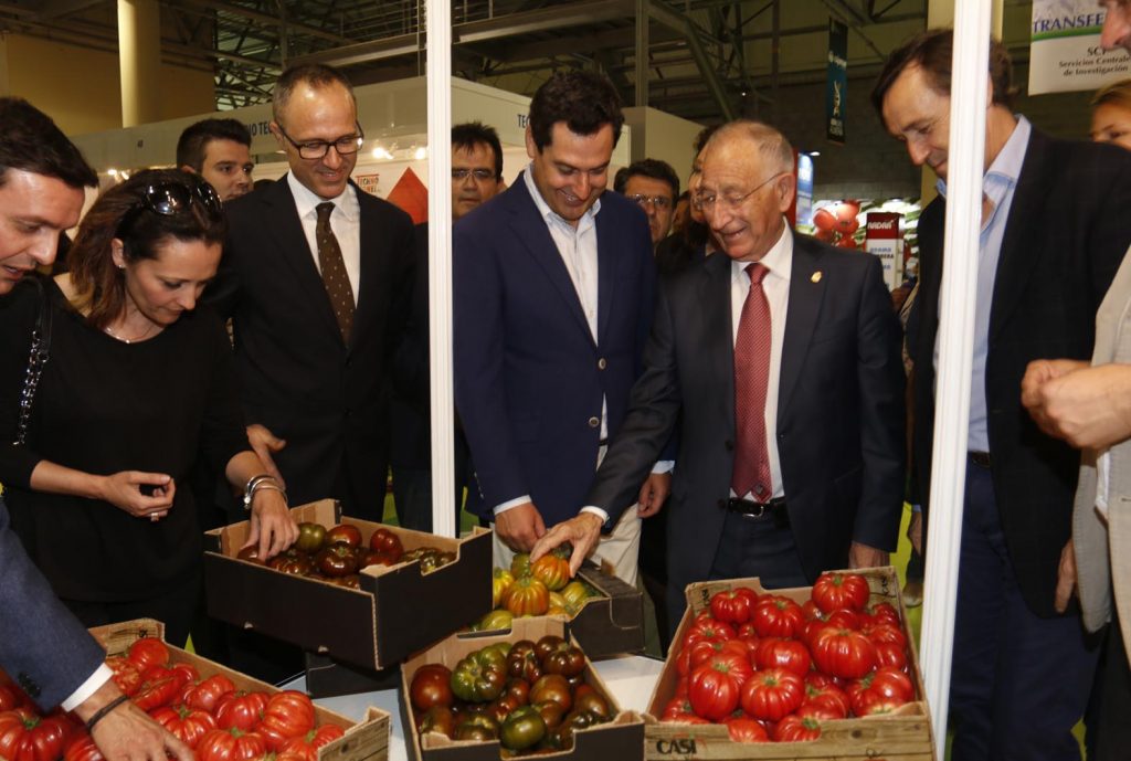 Visita Juanma Moreno Infoagro Exhibition 2017