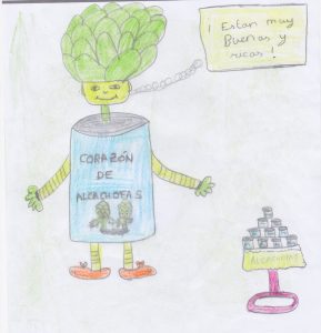 dibujo ganador alcachofa vega baja