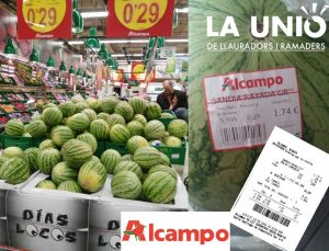 unio llauradors Alcampo sandia