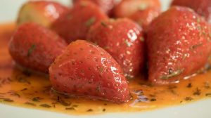Fresas maceradas fresas de europa