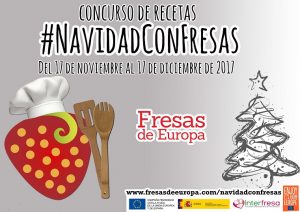 cartel_navidad con fresas 2017 concurso fresas de europa