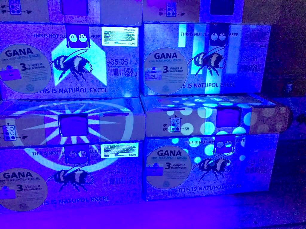 natupol excel luz ultravioleta