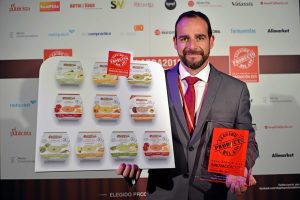 Raúl Medina Vegetales Línea Verde premio producto año