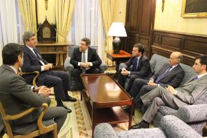 Reunión embajador consejero andaluz brexit