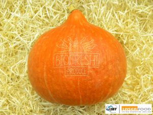 Biofreshi calabaza con etiquetado láser