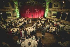 rijk zwaan Emperador y Embajador durante la cena de gala