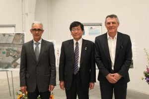 SAKATA Javier Bernabéu, Hiroshi Sakata y AlainSicard