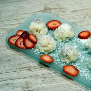 Trufas de fresas