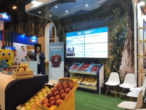 presentación manzana morgana Melinda en FA 2018