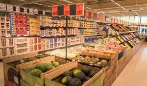 Interior tienda Lidl