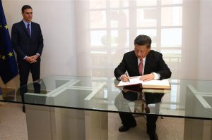 firma protocolo uva presidente chino xi y pedro sanchez