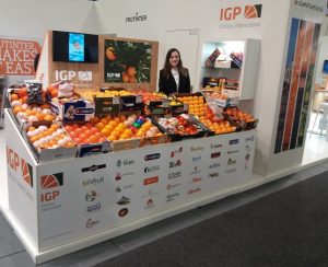 Stand IGP Citricos Valencianos Berlín 2018 fruit logistica