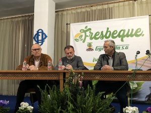 presentación de fresbeque tirabeque dalías