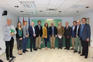 consejera andaluza Reunión con Feragua Carmen Crespo