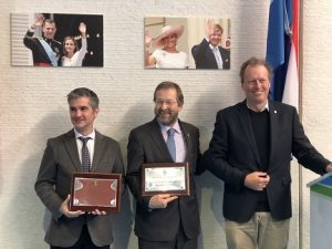 BEJO VISITA EMBAJADOR HOLANDA Y CONSEJERO DEL AMOR EN MURCIA