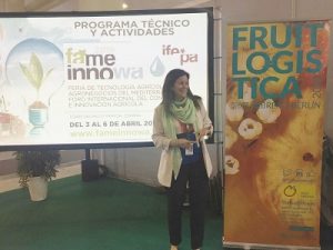 FRUIT LOGISTICA EN FAME INNOWA Silvia de Juanes