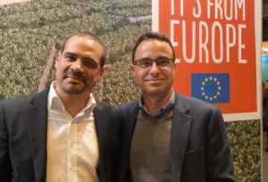 Karim Bagoee y Sergio Cáceres