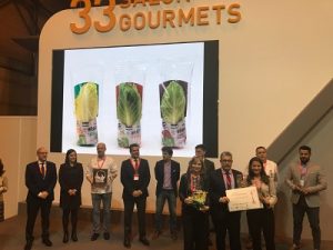 rijk zwaan recibe premio salon gourmets por lechuga snack