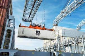 sanlucar y msc envio arandanos a oriente medio