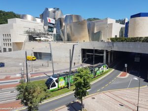 WAO Tranvía guggenheim Bilbao