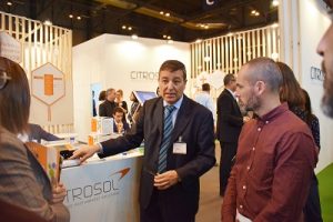 Juanjo Ferrandis con el Easy Kit en la edición pasada de Fruit Attraction