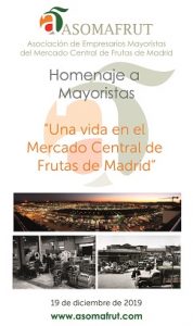 Cartel Homenaje mayoristas Navidad 2019