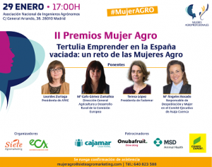 cartel premios mujer agro 2020