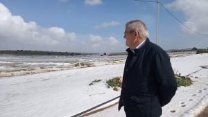 visita presidente asaja pascual soler a nijar granizo