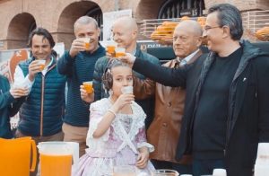 NARANJADA FALLERA 2019-CON FALLERA MAYOR INFANTIL 2019