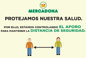 mercadona aforo coronavirus