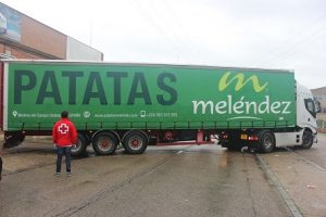 PATATAS MELENDEZ DONACION CRUZ ROJA