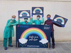 amurfit Separadores y cartelería donados por la planta de Alcalá de Henares