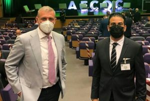 José Enrique Sanz (Gerente IGP Cítricos Valencianos) y Víctor Fuster (Director Comercial de Naranja de Valencia)