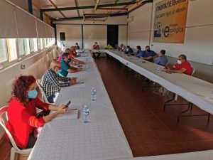 MESA AGUA almería