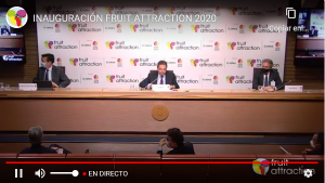 inauguracion fruit attraction live connect_mesa