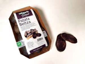 Beltza patata púrpura udapa