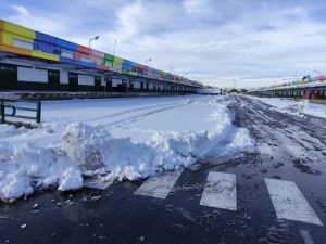 mercamadrid nieve borrasca filomena