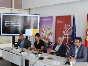 presentacion informe sector ecológico de la Comunitat Valenciana