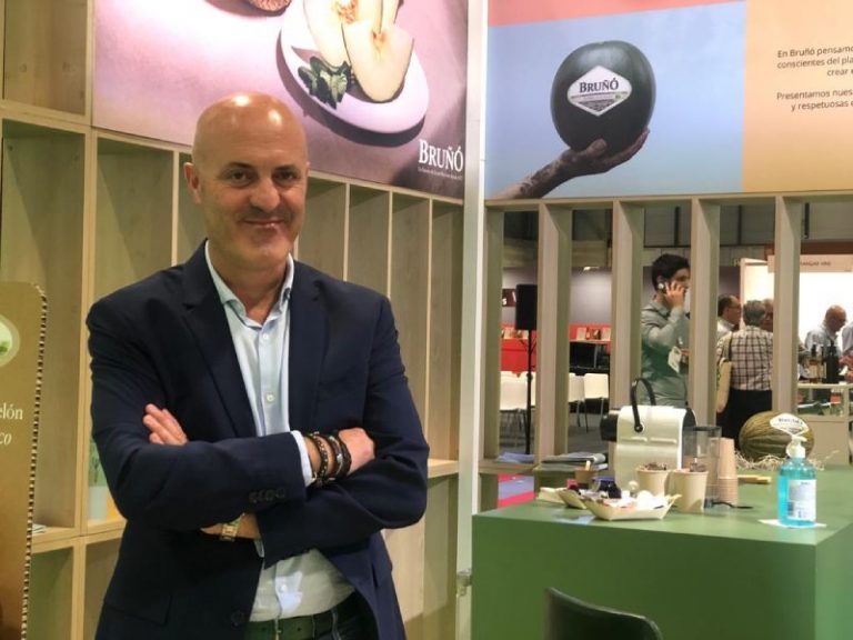 jose bruñó stand hermanos bruñó en organic food 2022