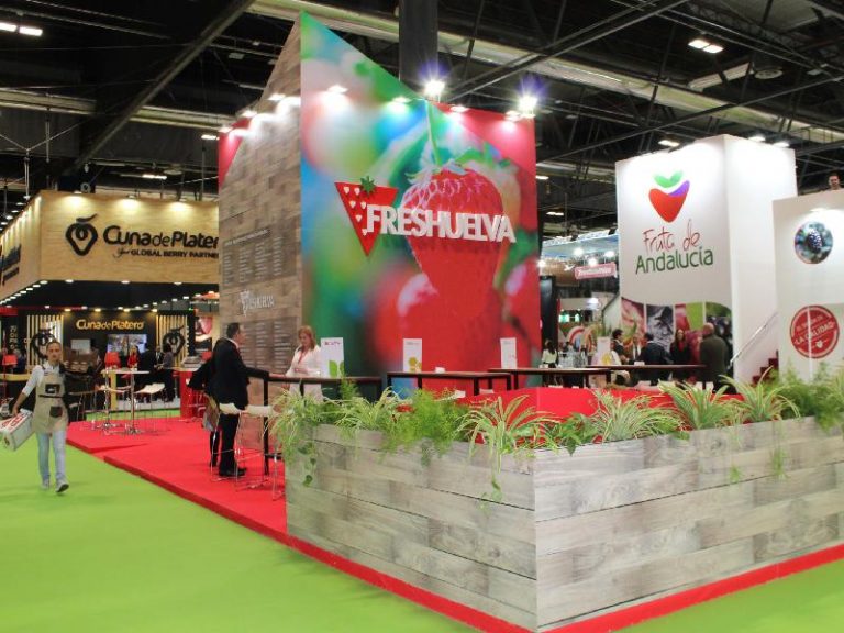Stand de Freshuelva en Fruit Attraction