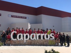 caparrós bio visita selección balonmano hispanos