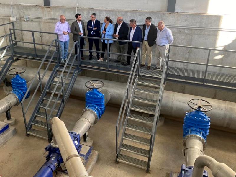 conexion terciario EDAR de Rincón de la Victoria