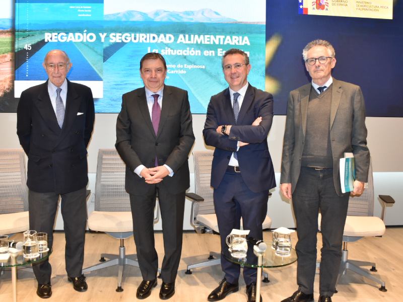 CAJAMAR Presentación 'Regadío y seguridad alimentaria. La situación de España'