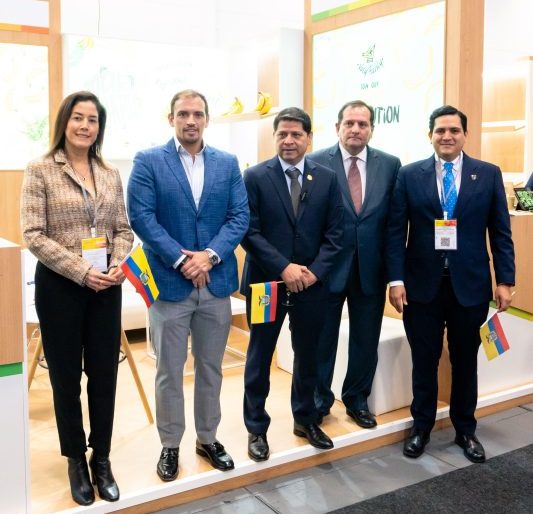 Inauguración Ecuador stand