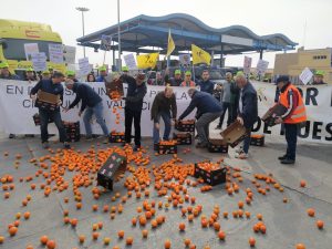 organizaciones agrarias denuncian