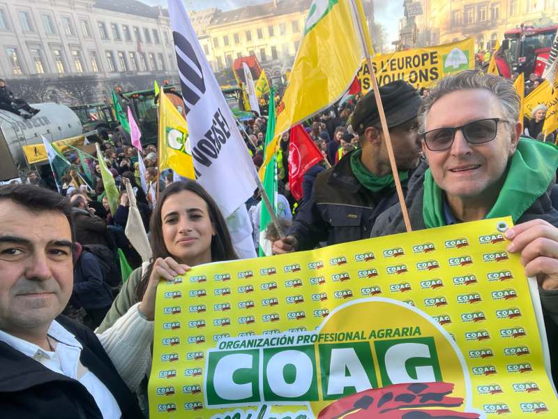 tractorada bruselas manifestacion coag