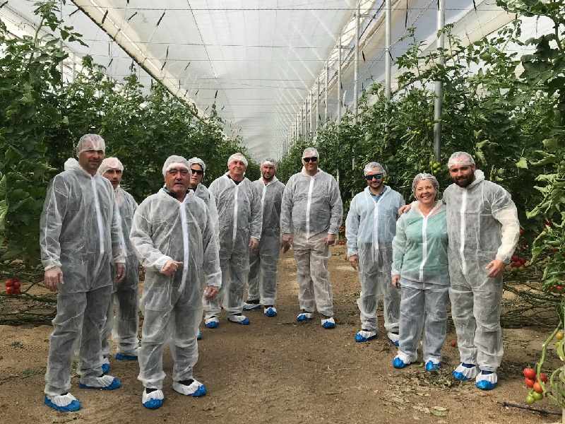 Agroponiente equipo en invernadero