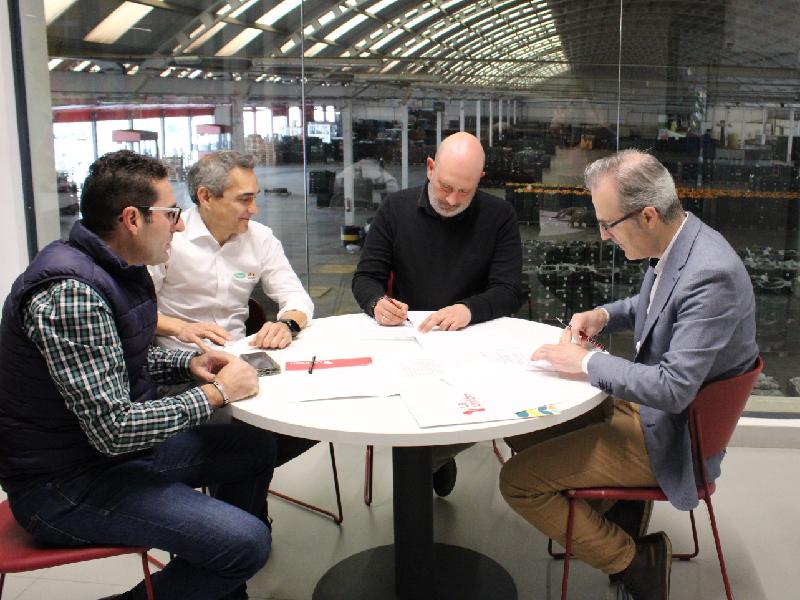 Firma acuerdo La Unión y Vilmorin-Mikado