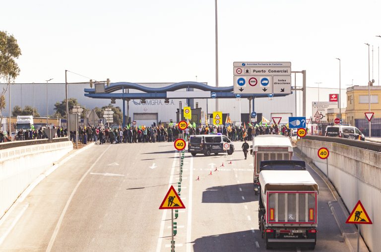 Protesta Port Castelló