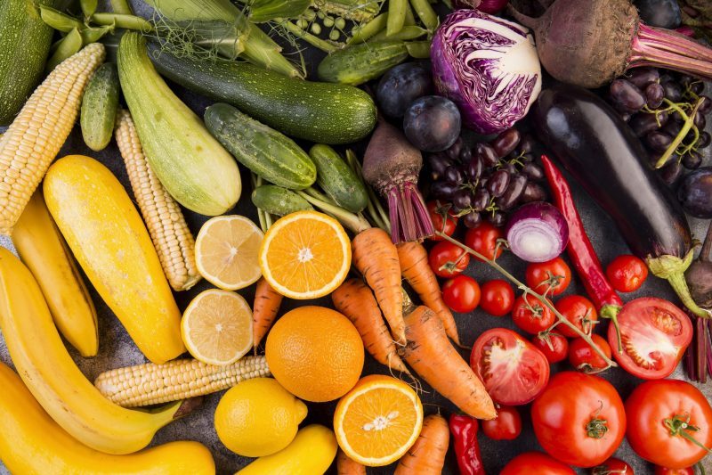 Bodegon Frutas y Verduras